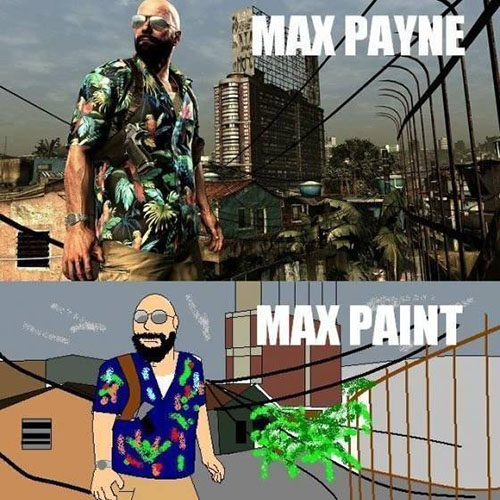 Max Payne и Max Paint